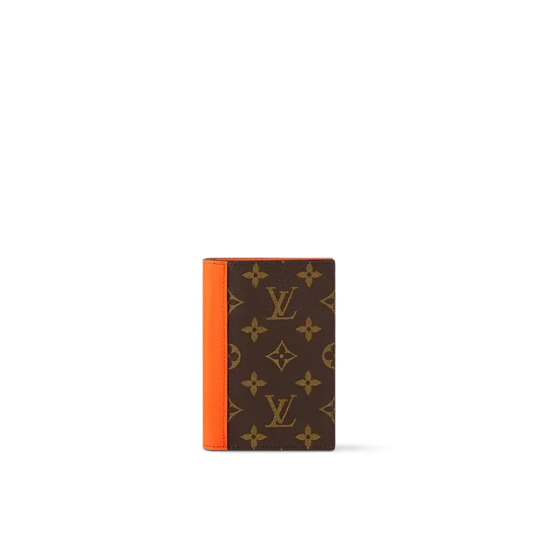 Обложка для паспорта Louis Vuitton Orange - фото 1