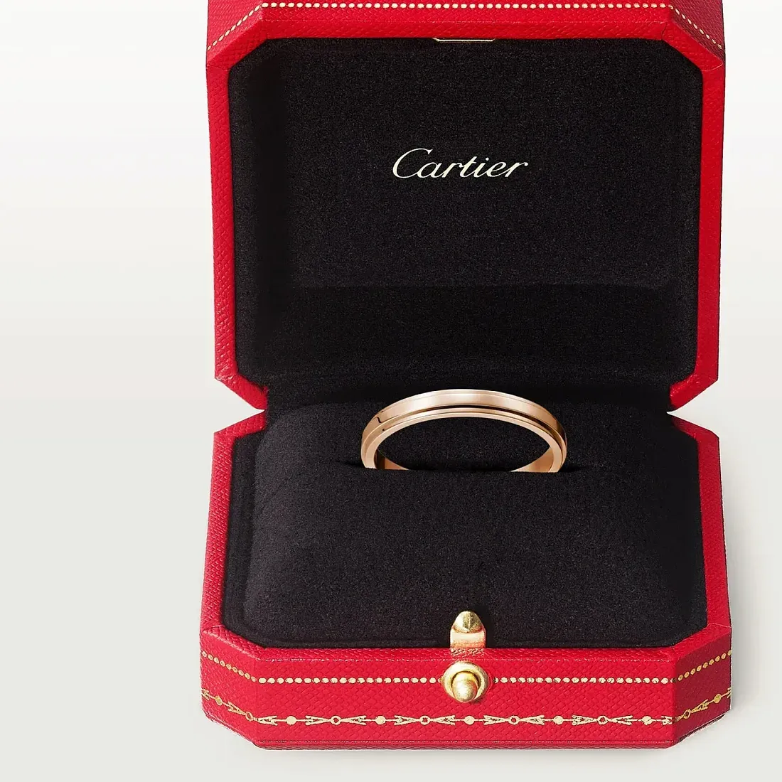 Cartier Обручальное кольцо D Amour 2,5 мм Rose Gold - фото 4