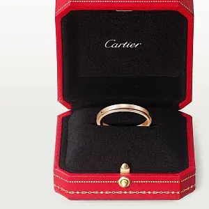 Cartier Обручальное кольцо D Amour 2,5 мм Rose Gold - фото 4