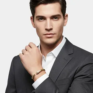 Cartier Браслет Panthere small model, half-paved Men - фото 2