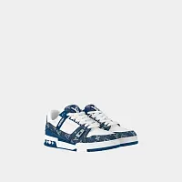 Louis Vuitton Кроссовки LV Trainer Light Blue - фото 1