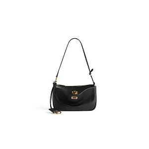 Balenciaga Сумка Rodeo Sling Pochette in Black - фото 1