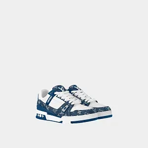 Louis Vuitton Кроссовки LV Trainer Light Blue - фото 1