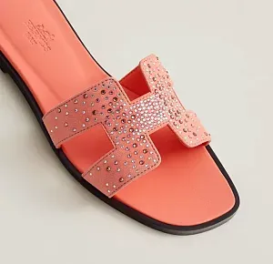 Hermès Сандалии Oran Brass Yellow - фото 4