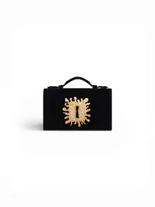 Schiaparelli Клатч Pochette Chaine Bijoux Trou De Serrure - фото 1