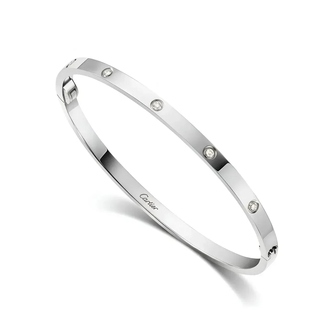 Cartier Браслет Love small model, 10 diamonds - фото 4
