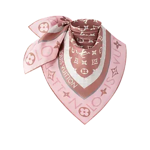 Louis Vuitton Платок-каре Monogram Infinity 90 Rose Poudre - фото 2