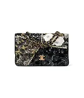 Chanel Классическая сумка 11.12 Black, Golden and White - фото 1
