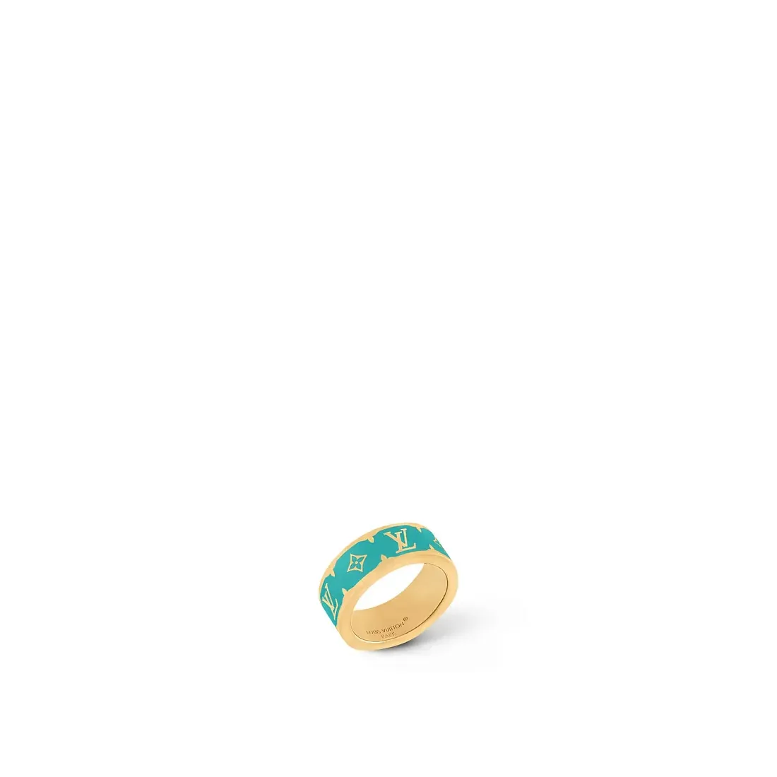 Louis Vuitton Кольцо Nanogram Enamel Turquoise - фото 2