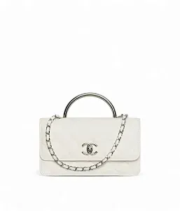 Chanel Клатч с цепью Light Pink - фото 5