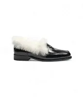 Chanel Кожаные лоферы Black / White - фото 1