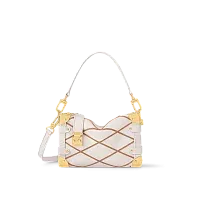 Louis Vuitton Сумка Side Trunk PM Creme/Noisette - фото 1