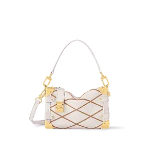 Louis Vuitton Сумка Side Trunk PM Creme/Noisette - фото 1