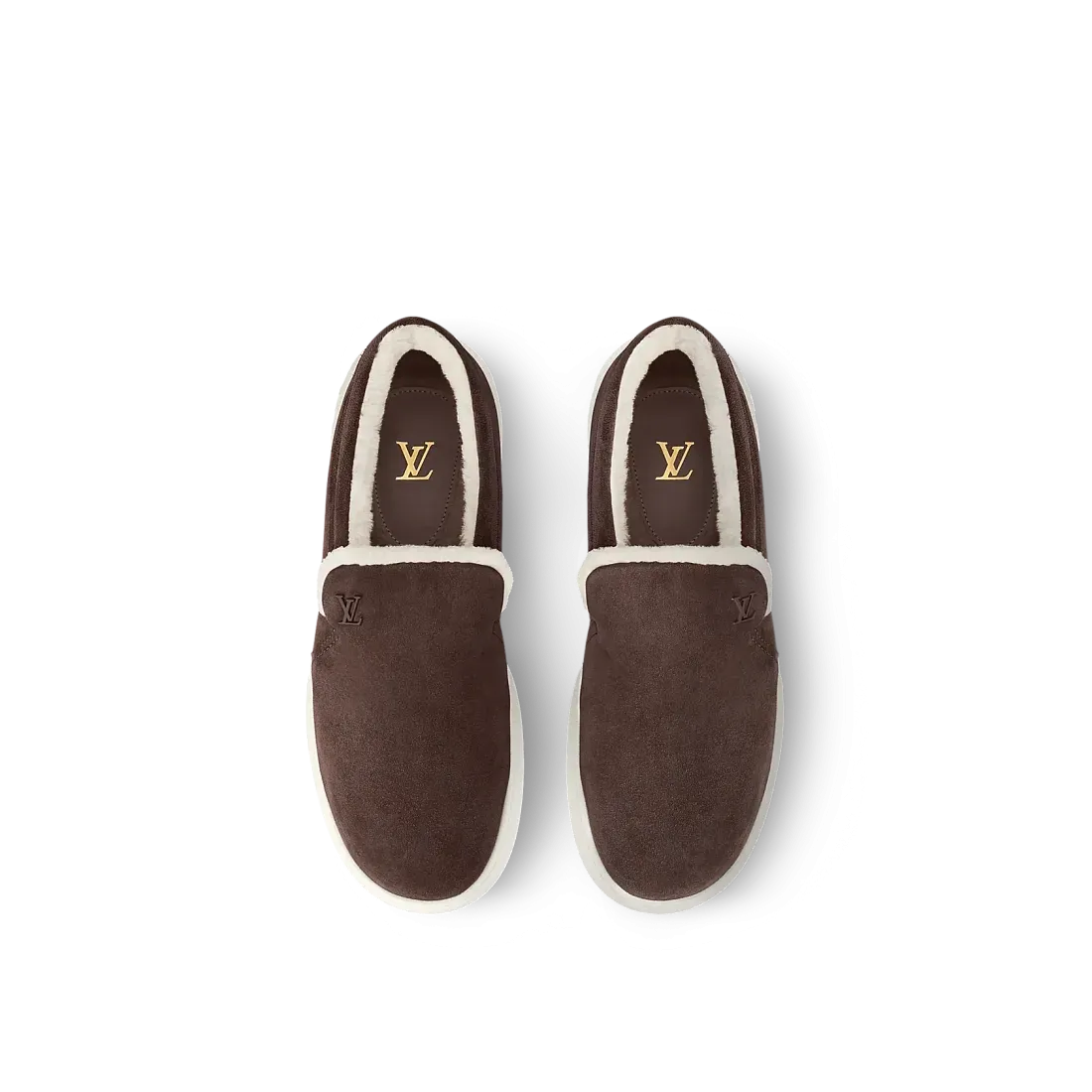 Louis Vuitton Лоферы LV Pacific Shearling Coffee - фото 2