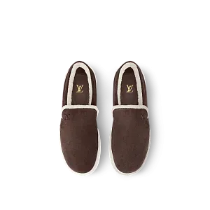 Louis Vuitton Лоферы LV Pacific Shearling Coffee - фото 2