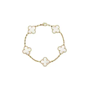 Van Cleef & Arpels Браслет Vintage Alhambra 5 мотивов - фото 1