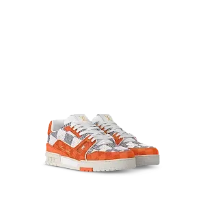 Louis Vuitton Кроссовки LV Trainer Orange - фото 1