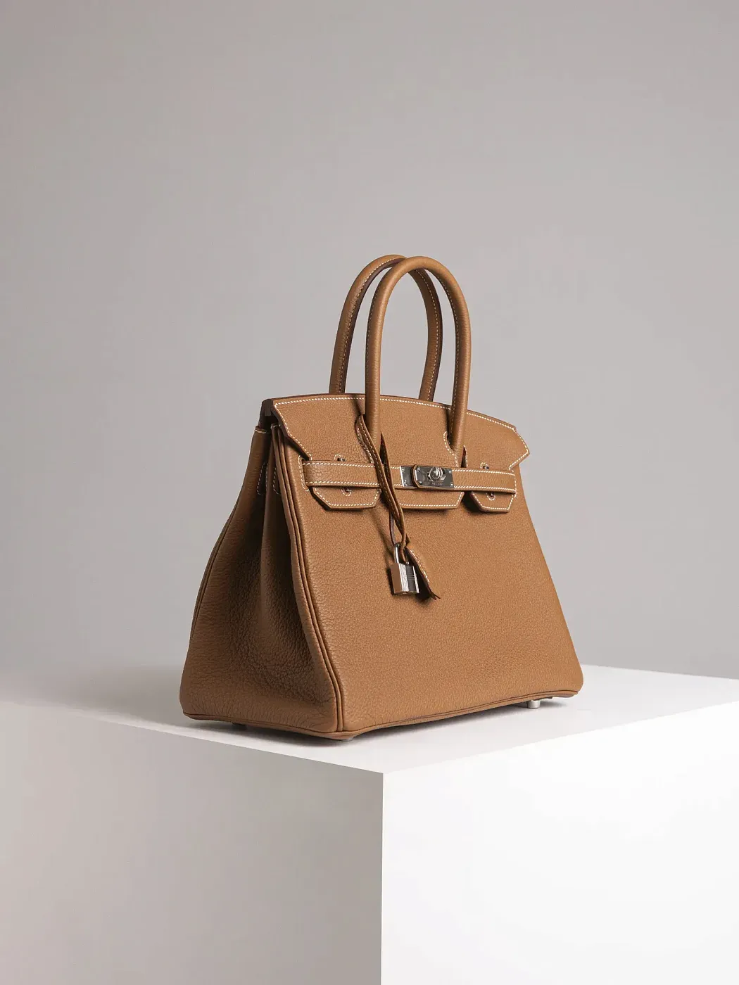 Hermès Cумка Birkin 30 Gold Togo Palladium Hardware - фото 5