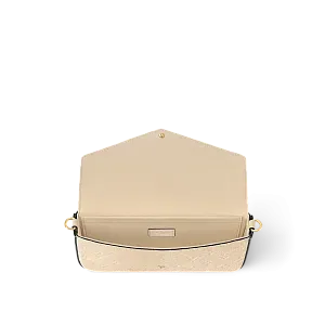Louis Vuitton Клатч Felicie Creme - фото 3