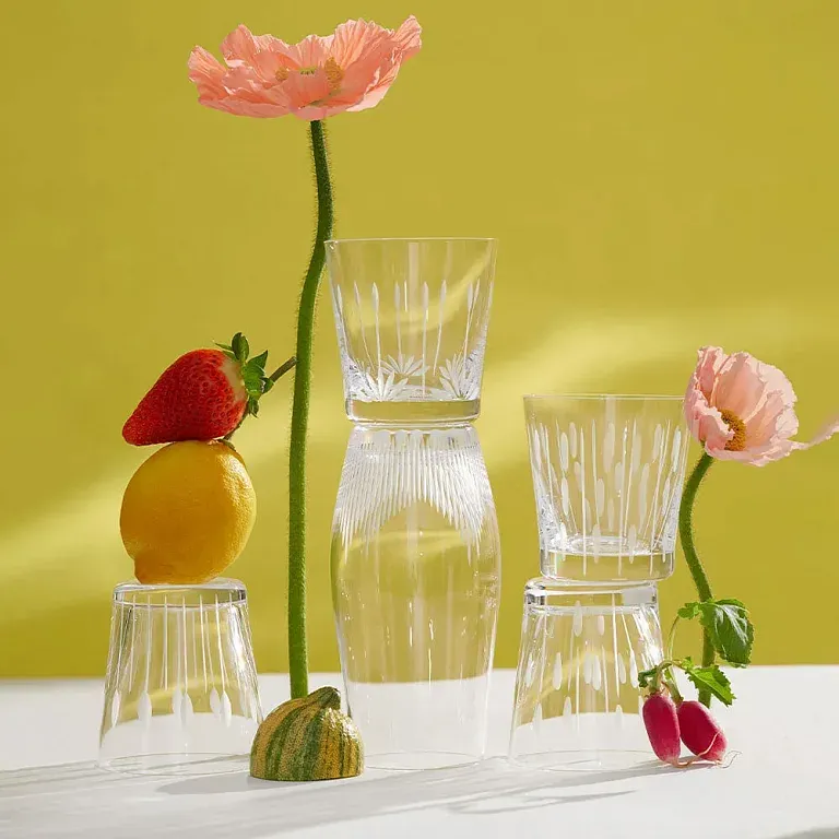 Набор из 4-х стаканов lotus Lalique - фото 2