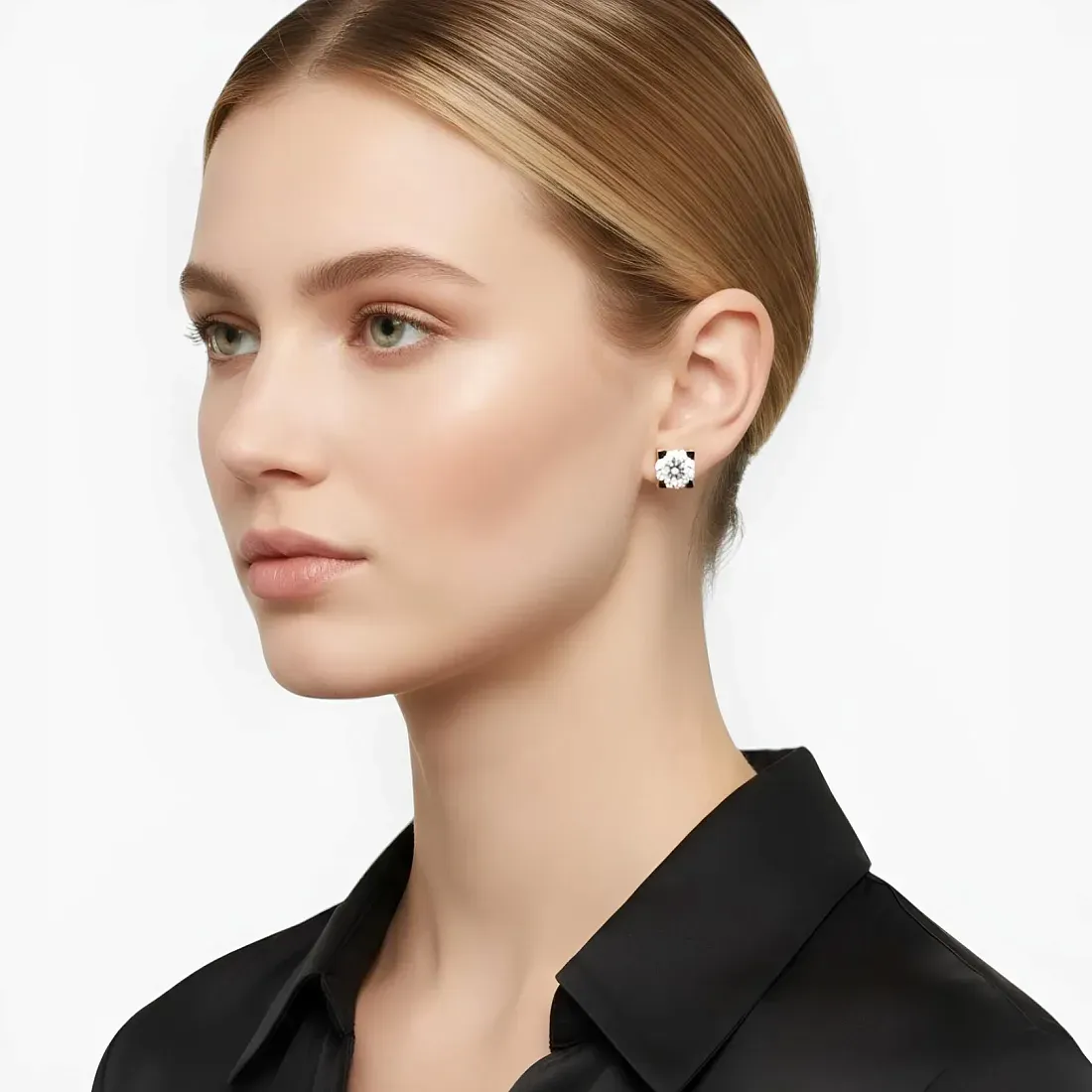Cartier Серьги C de stud earrings, 2 brilliant-cut diamonds - фото 2
