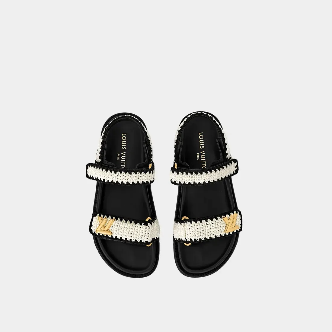 Louis Vuitton Сандалии LV Sunset Flat Comfort Black - фото 2