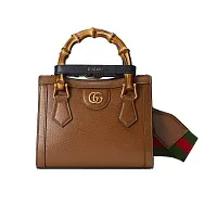 Gucci Маленькая сумка-тоут Diana Cuir - фото 1
