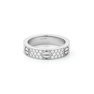 Cartier Кольцо Love ring, classic model, paved, - фото 3