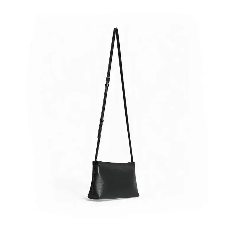 Сумка Rene Crossbody Black из кожи The Row Black - фото 2