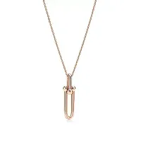 Tiffany & Co. Подвеска HardWear Elongated Link Pendant Rose Gold - фото 1