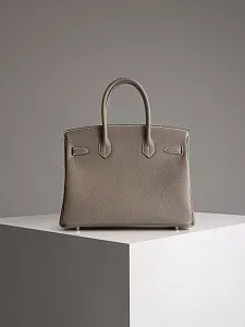 Hermès Сумка Birkin 30 Etoupe Togo Gold Hardware - фото 5