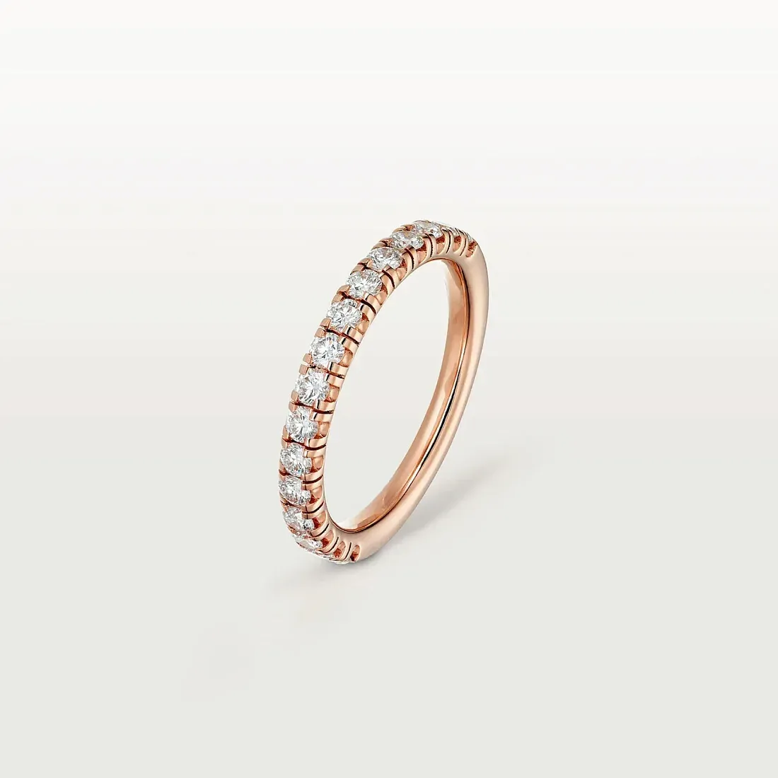 Cartier Обручальное кольцо c бриллиантовым паве Etincelle de 2,6 мм Rose Gold - фото 3