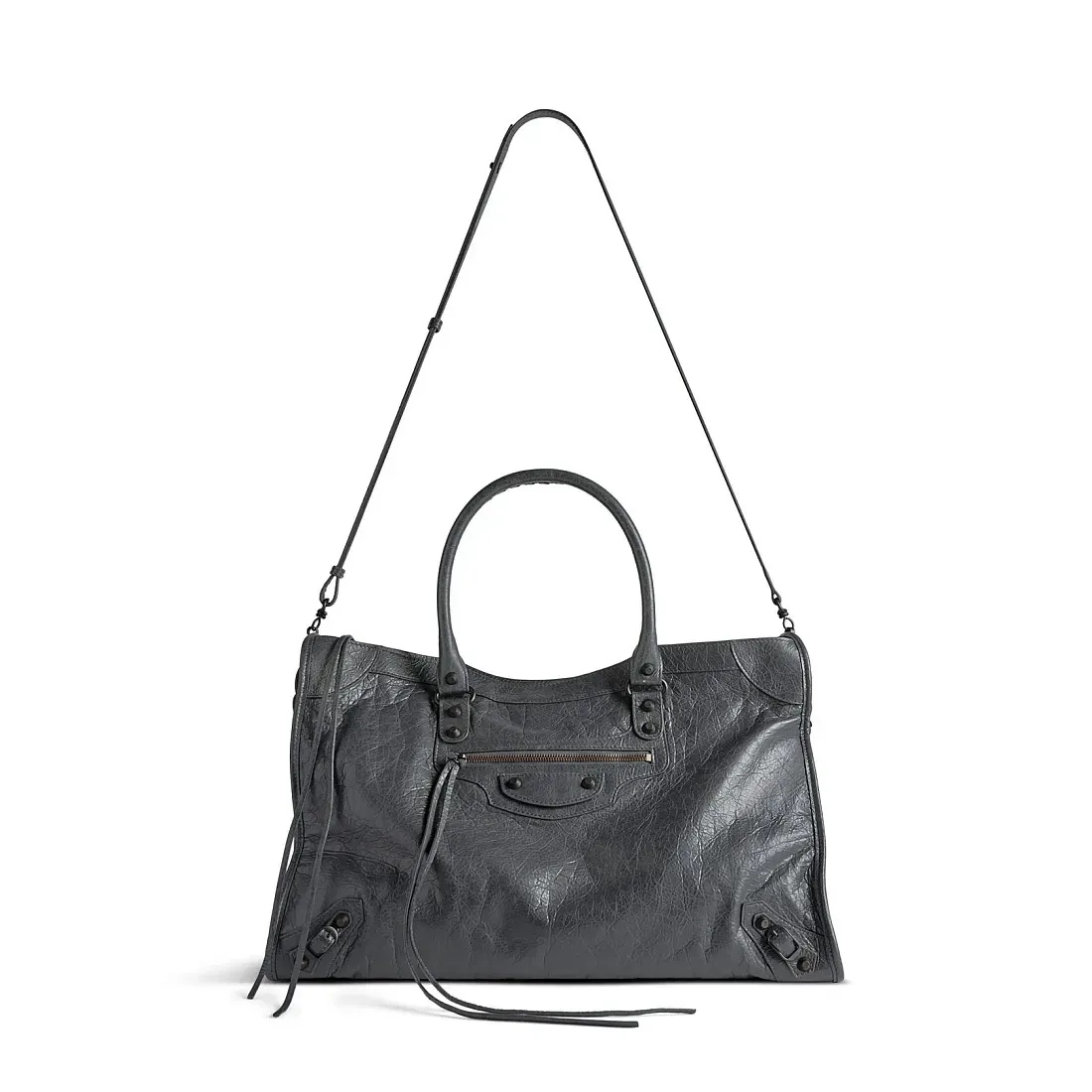 Balenciaga Сумка Le City In Volcanic Rock большого формата - фото 5