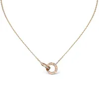 Cartier Кулон Love, paved Men Rose Gold - фото 1