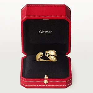 Cartier Кольцо средняя модель Panthere de Yellow Gold - фото 4