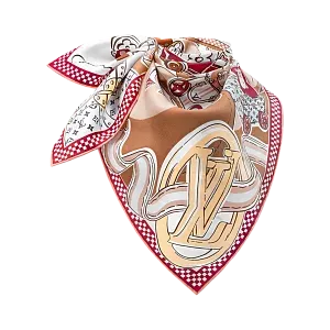 Louis Vuitton Платок-каре Speedy Vivienne 90 Tan - фото 3