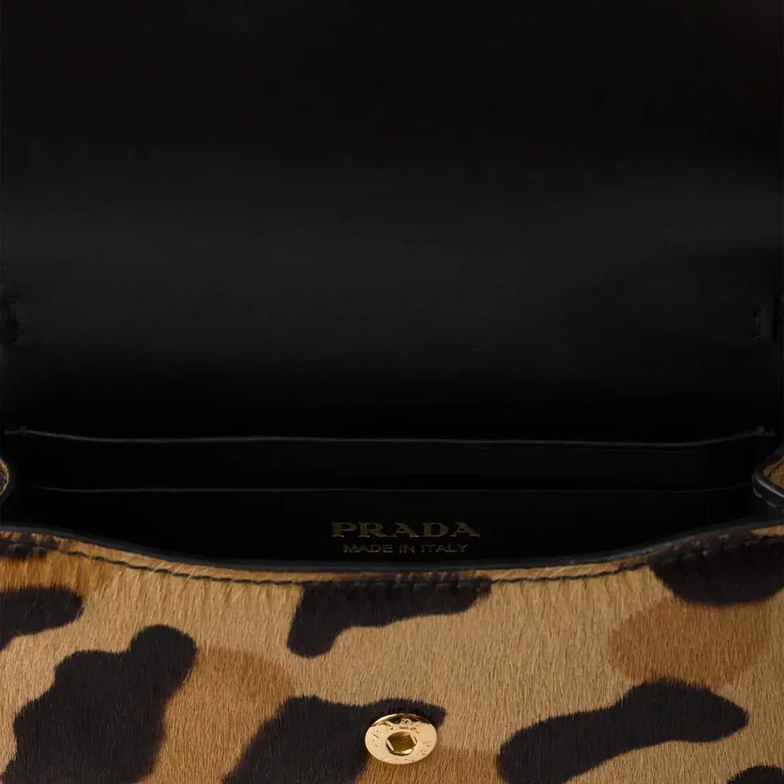 Prada Сумка из принтованной кожи с плечевым ремешком - фото 5