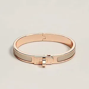Hermès Браслет Mini Clic Kelly Marron Glace - фото 1