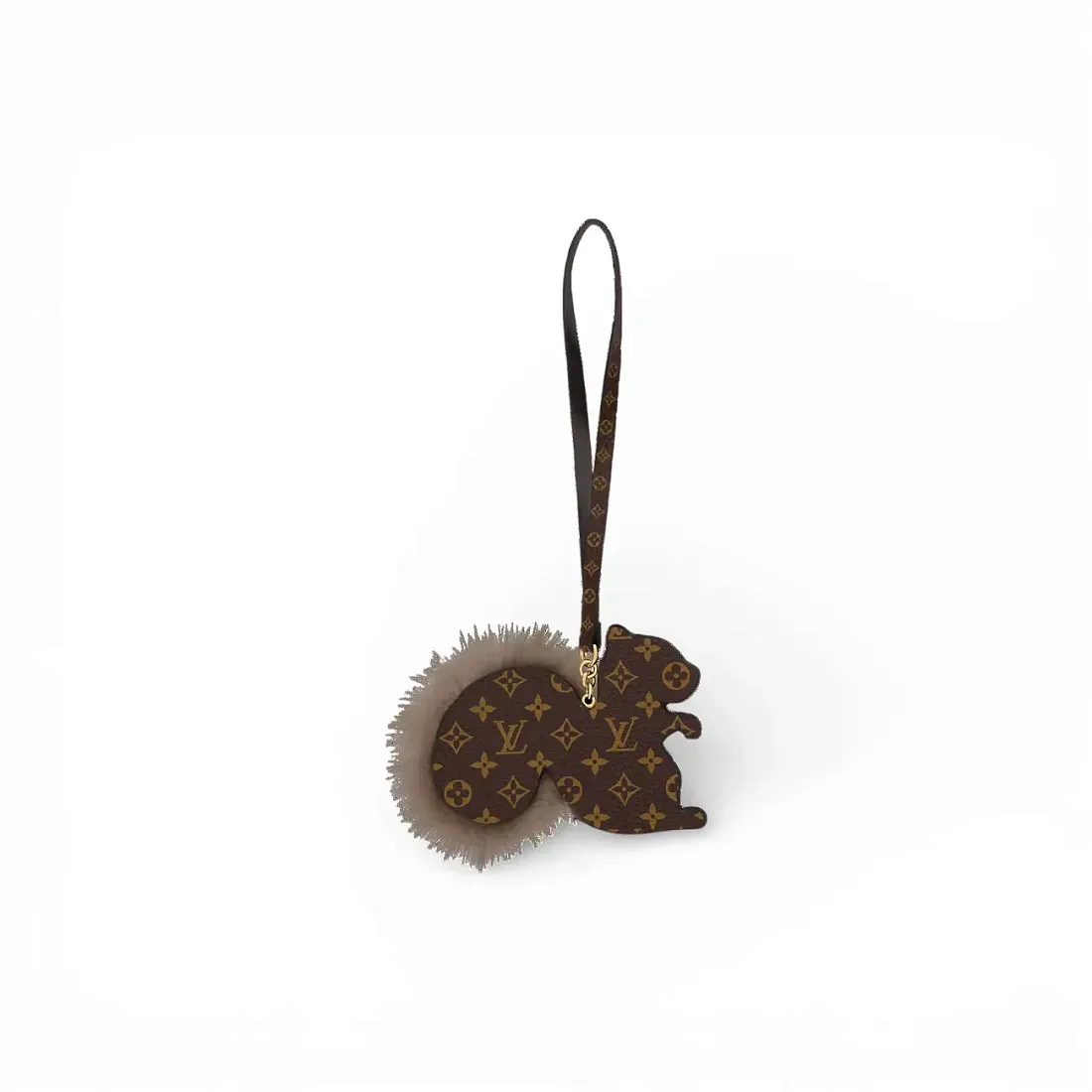 Louis Vuitton Брелок для сумки Furry Friend - фото 3