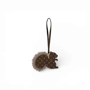 Louis Vuitton Брелок для сумки Furry Friend - фото 3