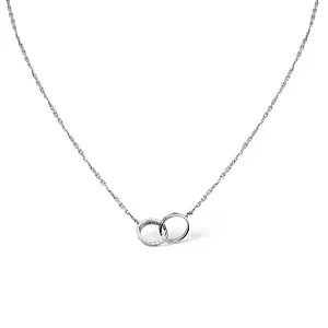 Cartier Кулон Love, semi-paved Man White Gold - фото 1