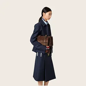 Miu Miu Сумка Utilitaire Dark Brown - фото 2