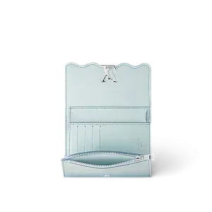 Louis Vuitton Кошелек Capucines Compact Shaded Blue - фото 2