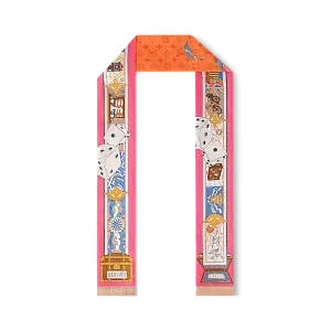 Louis Vuitton Шелковая лента Journey Rose - фото 3