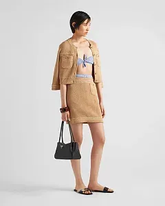 Prada Сумка через плечо Darling среднего размера из кожи - фото 2
