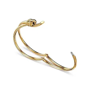 Tiffany & Co. Браслет Knot Double Row Hinged Bangle Yellow Gold - фото 3