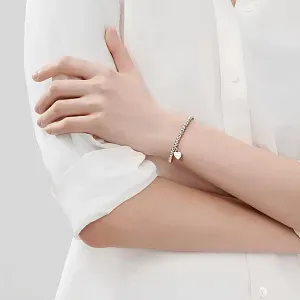 Tiffany & Co. Браслет Heart Tag Bead Bracelet in Silver - фото 2