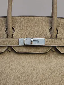 Hermès Сумка Birkin 30 Poussiere Togo Palladium Hardware - фото 5