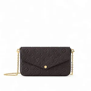 Louis Vuitton Клатч Felicie Chocolat - фото 1