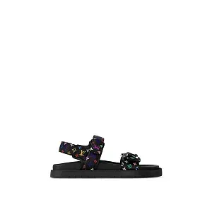 Louis Vuitton Сандалии Sunset Flat Comfort TM x Black - фото 3
